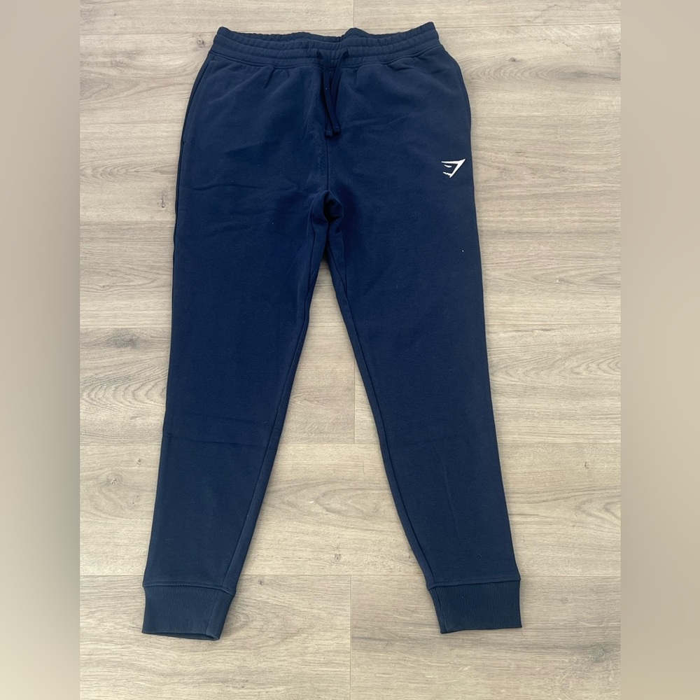 Gymshark joggers navy blue